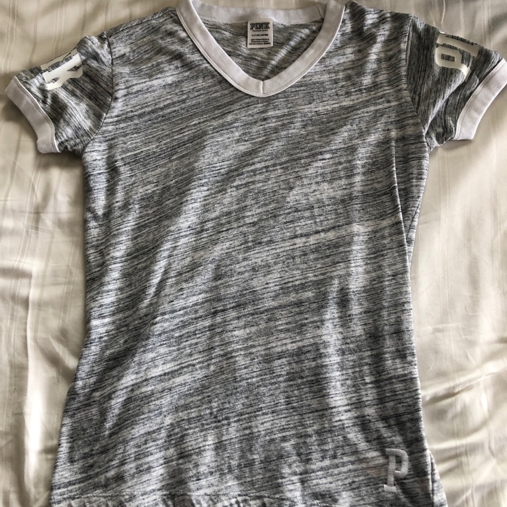 VS PINK grey shirt